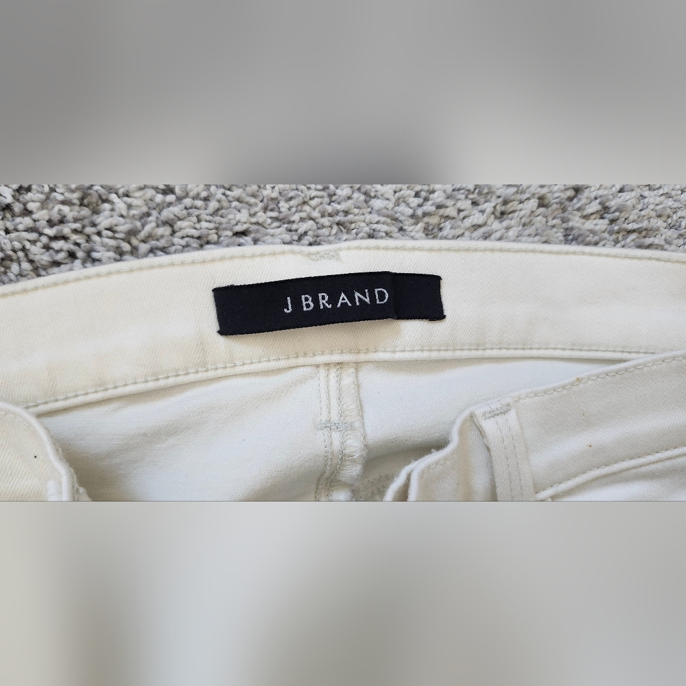 J Brand $160 Skinny Jeans Size 29 White Floral Pattern - Picture 3 of 4